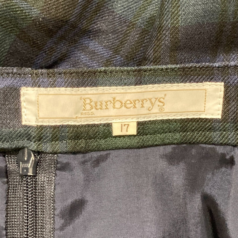 バーバリーズ ブラック ウォッチ チェック ゴールド ボタン セットアップ