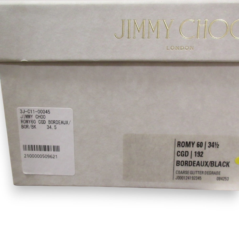 ジミーチュウ Romy 60 グリッター パンプス