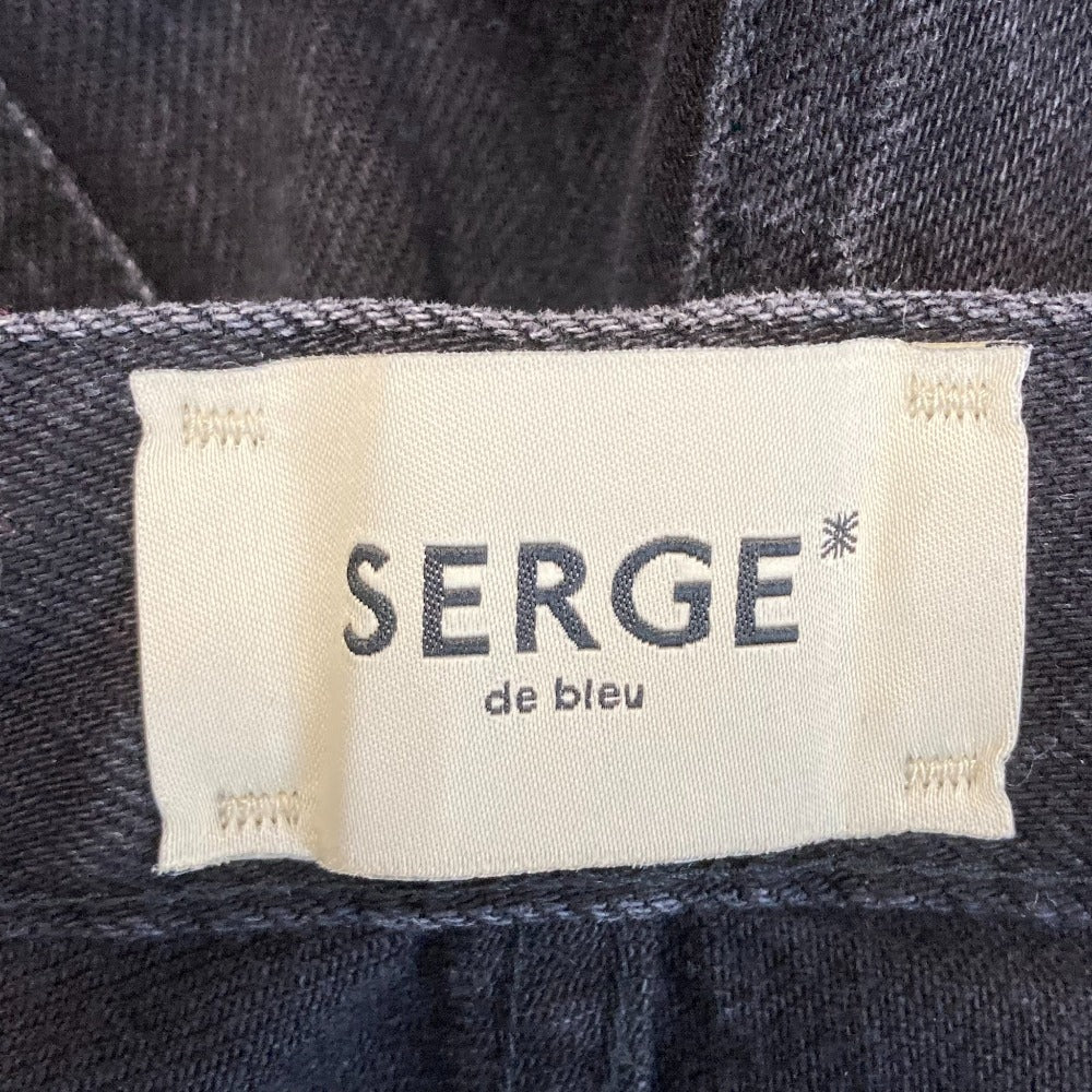 SERGE de bleu DOP FADE BLACK デニムパンツ