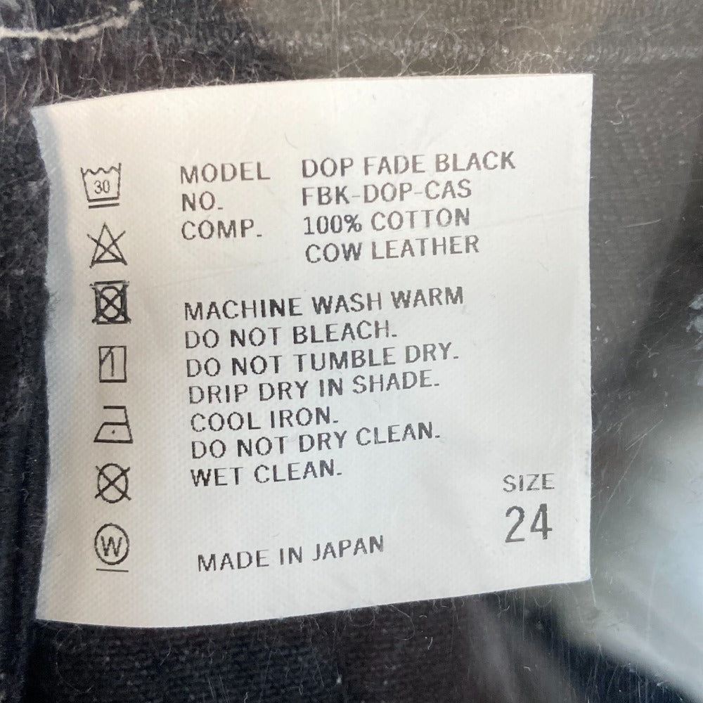 SERGE de bleu DOP FADE BLACK デニムパンツ