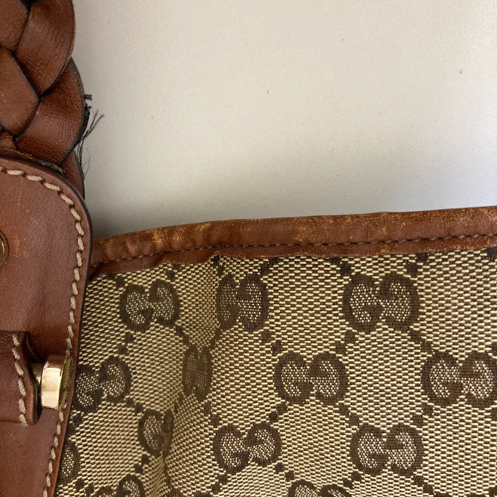 グッチ ホースビット GG キャンバス トートバッグ