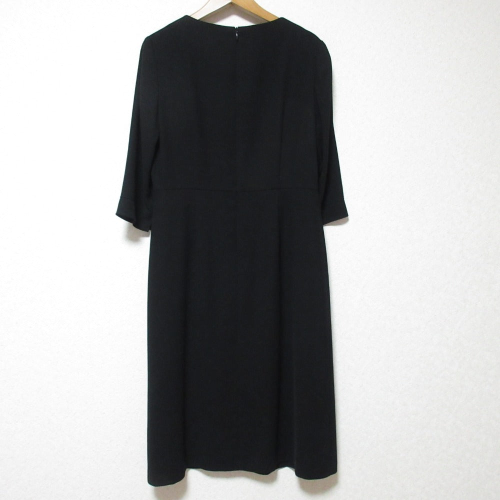 レッセパッセ リボン七分袖ワンピース
