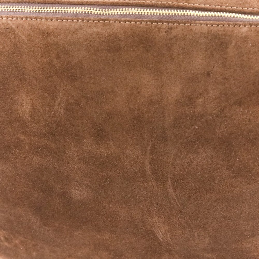 エレメ Trousse Large スエード ショルダーバッグ