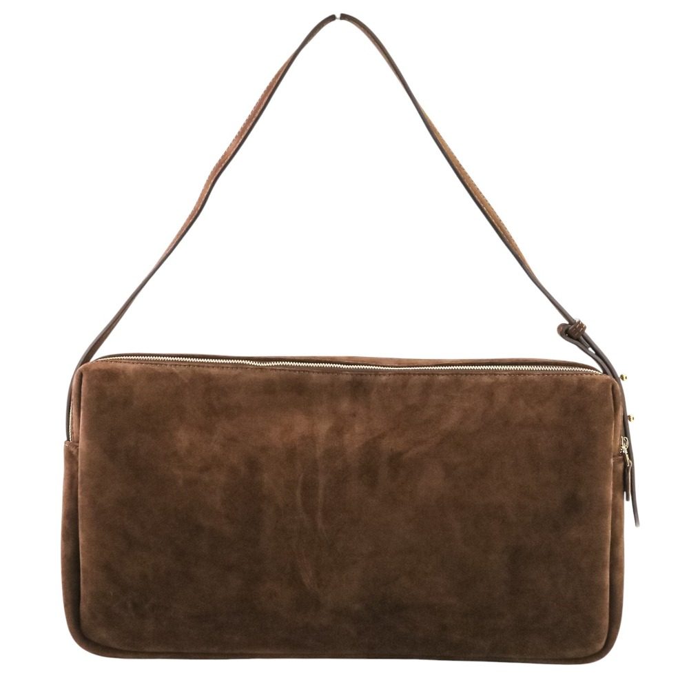 エレメ Trousse Large スエード ショルダーバッグ