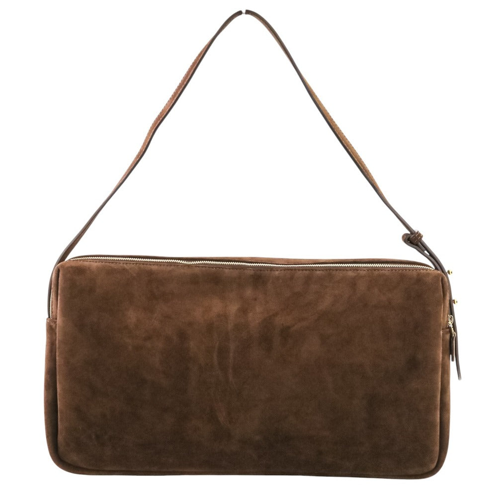 エレメ Trousse Large スエード ショルダーバッグ