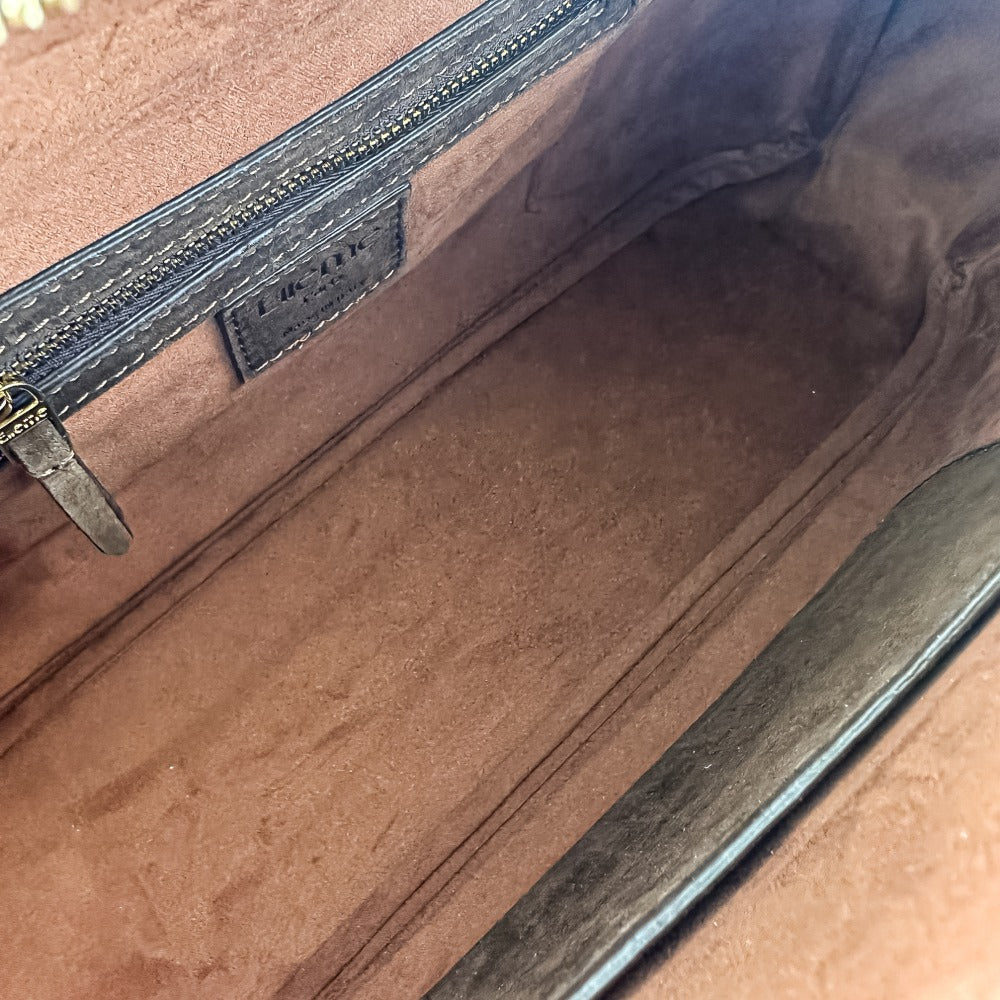 エレメ Trousse Large スエード ショルダーバッグ