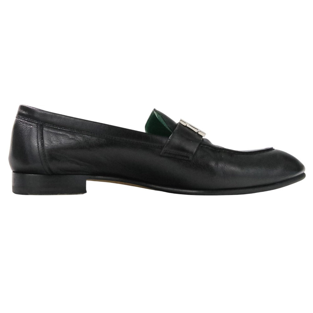 エルメス モカシンパリ レザー ローファー 35.5