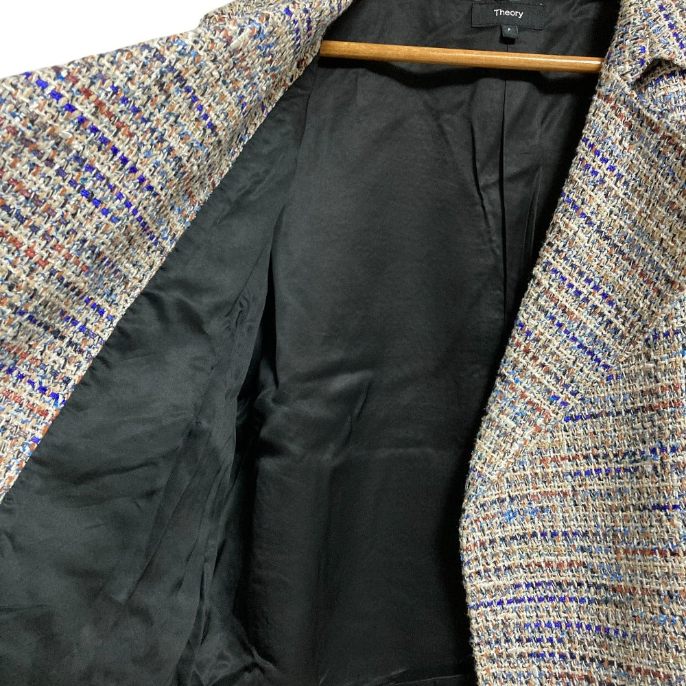 セオリー CITY TWEED MENEFER ツイードジャケット
