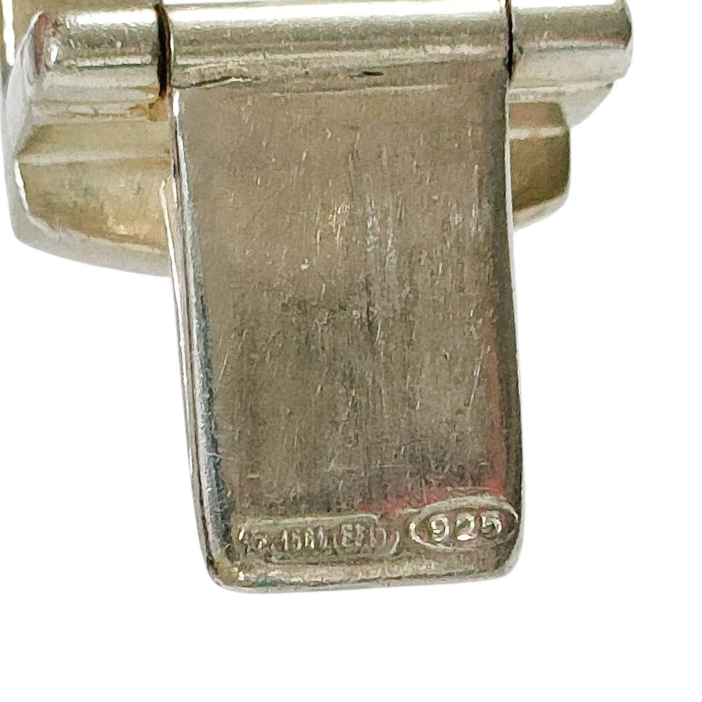 グッチ 925シルバーGロゴリンクブレスレット