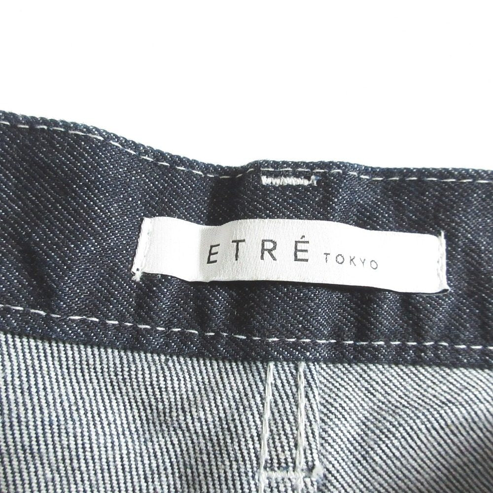 ETRE TOKYO サイドスリットデニム ワイドデニムパンツ