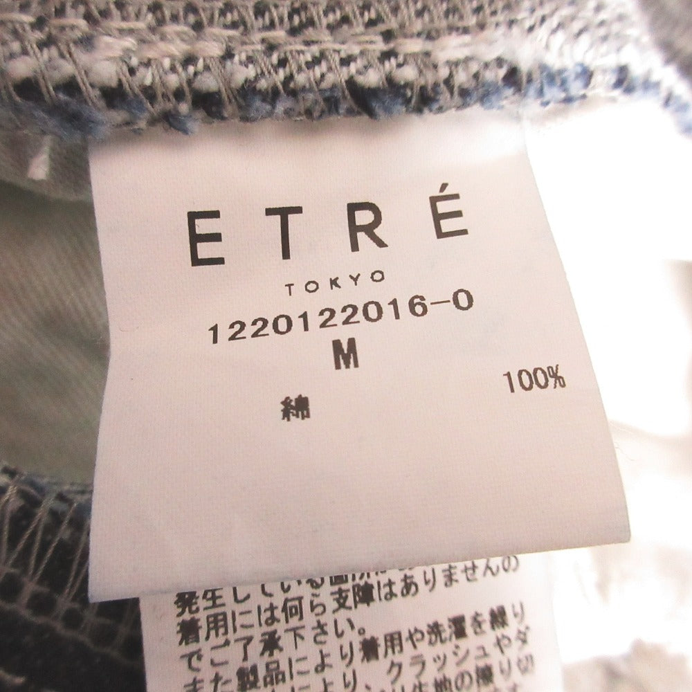 ETRE TOKYO サイドスリットデニム ワイドデニムパンツ