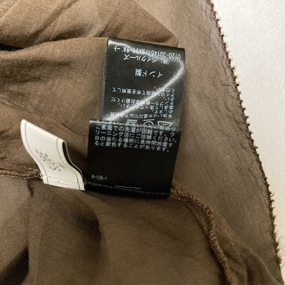 SLOBE IENA ボイルギャザーフリルブラウス