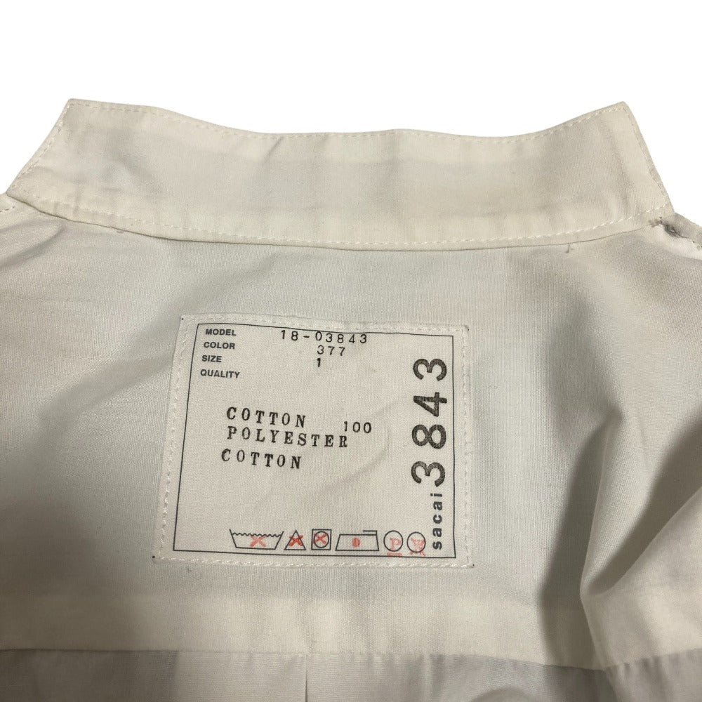 サカイ ドッキングニットトップス