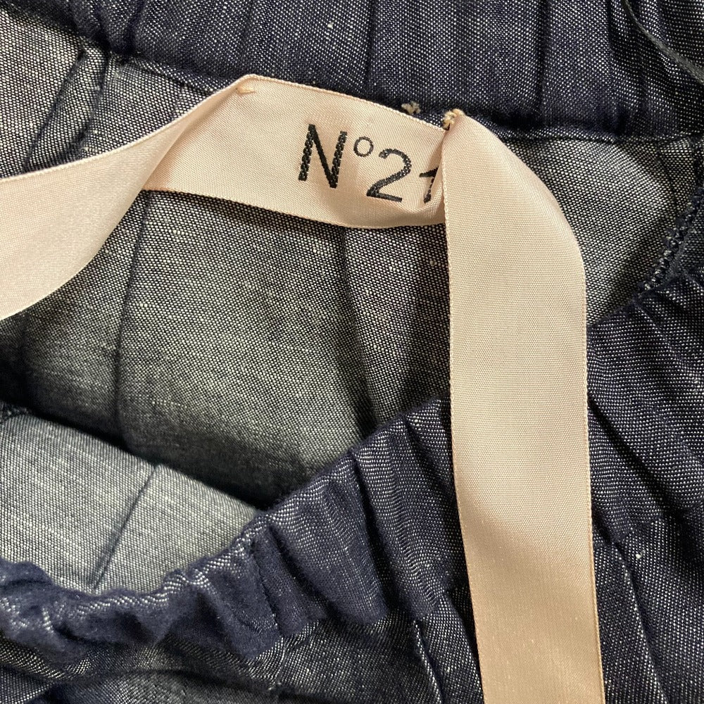 N°21 コットンリネンデニムスカート