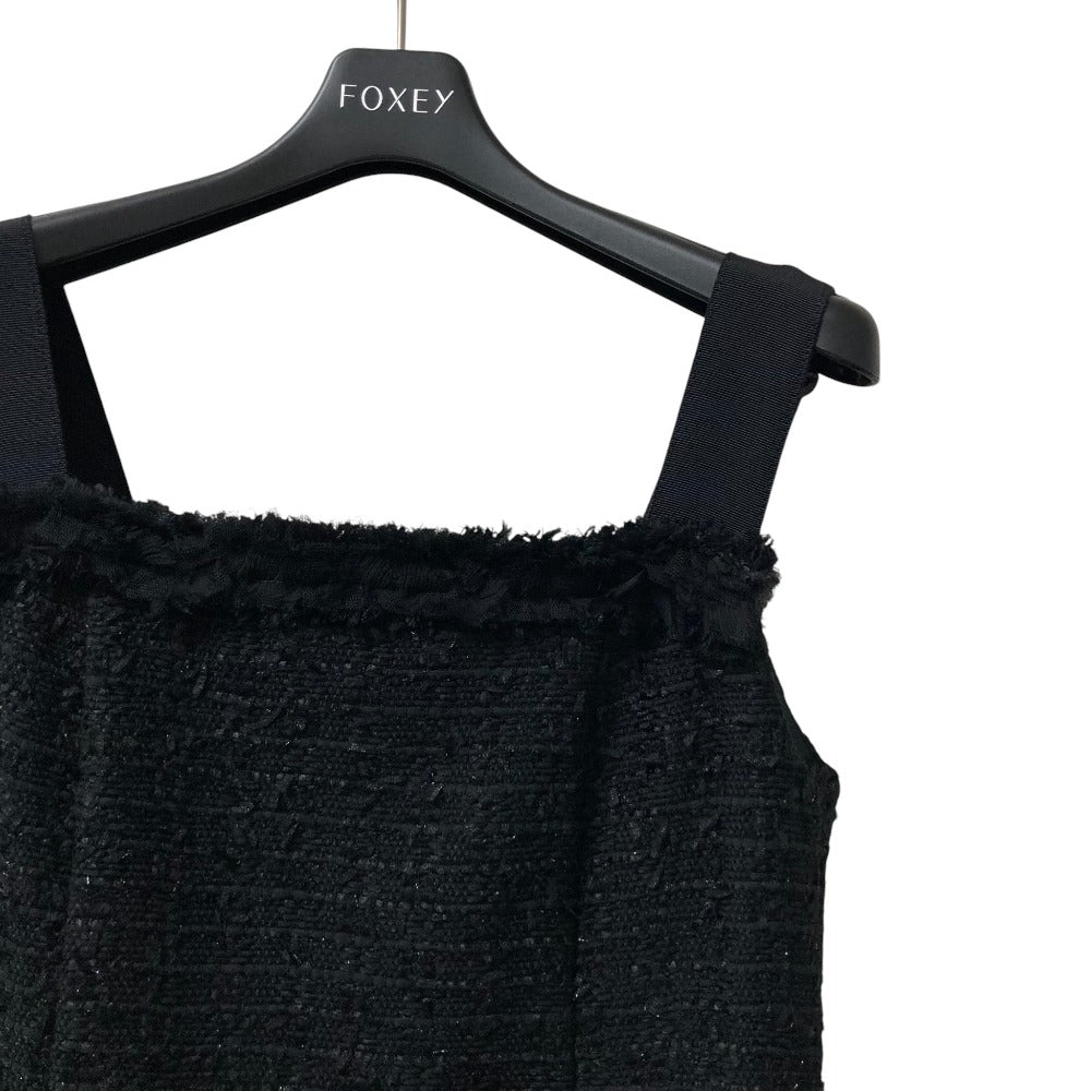 FOXEY Dress French Sucre ツイードワンピース