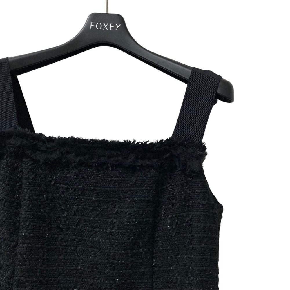 FOXEY Dress French Sucre ツイードワンピース