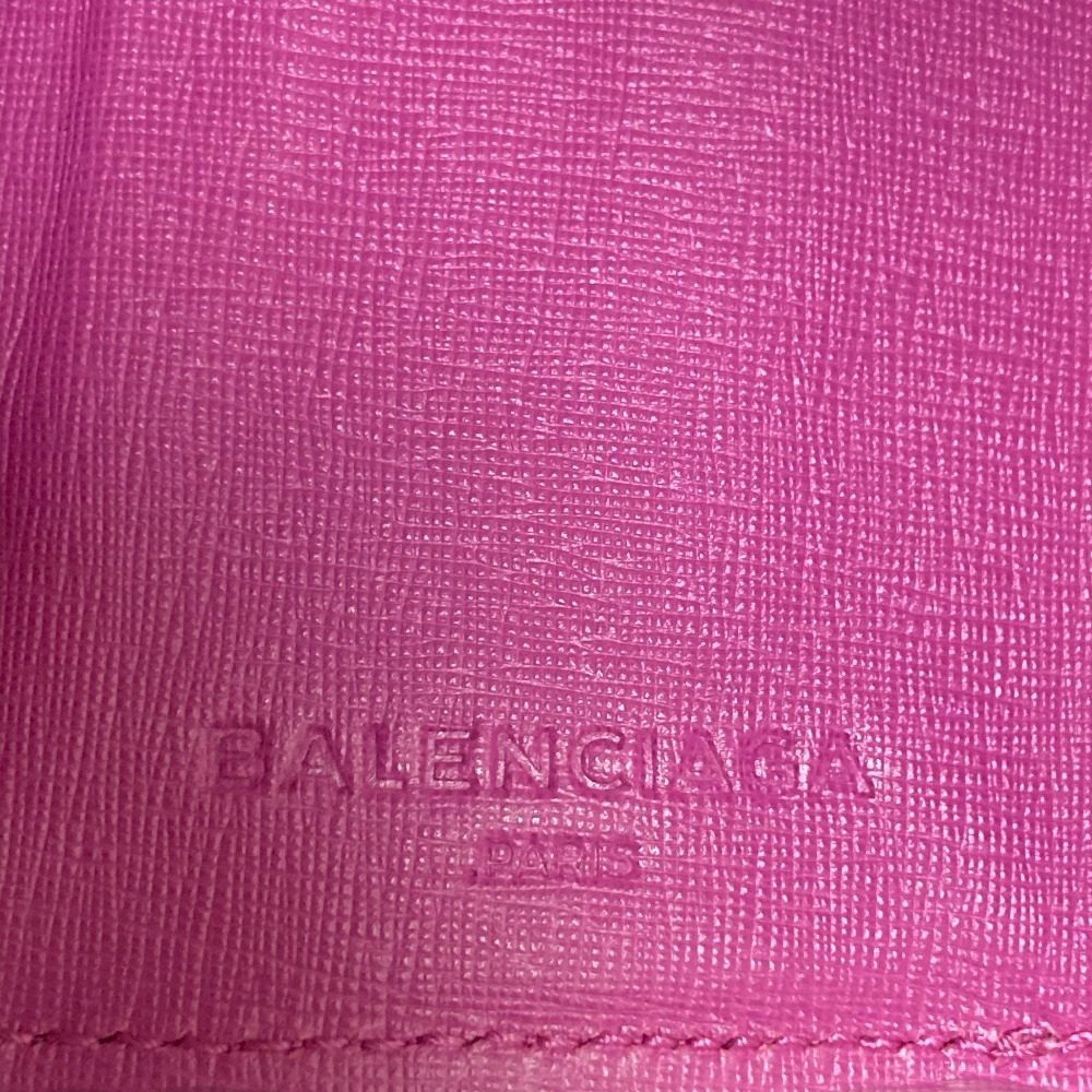 バレンシアガ ペーパー 三つ折り財布