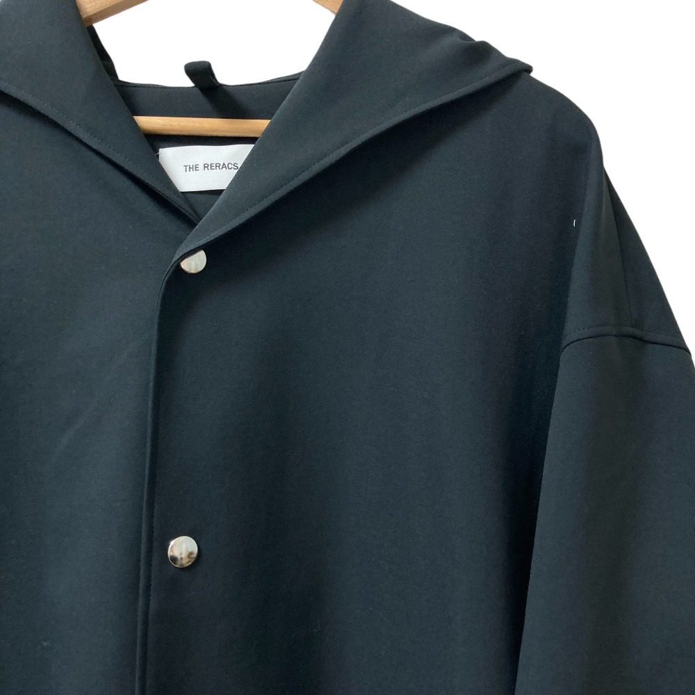 THE RERACS SNAP BUTTON HOODED PONCHO コート