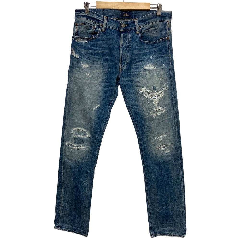 ポロ ラルフ ローレン THE VARICK SLIM STRAIGHT デニムパンツ