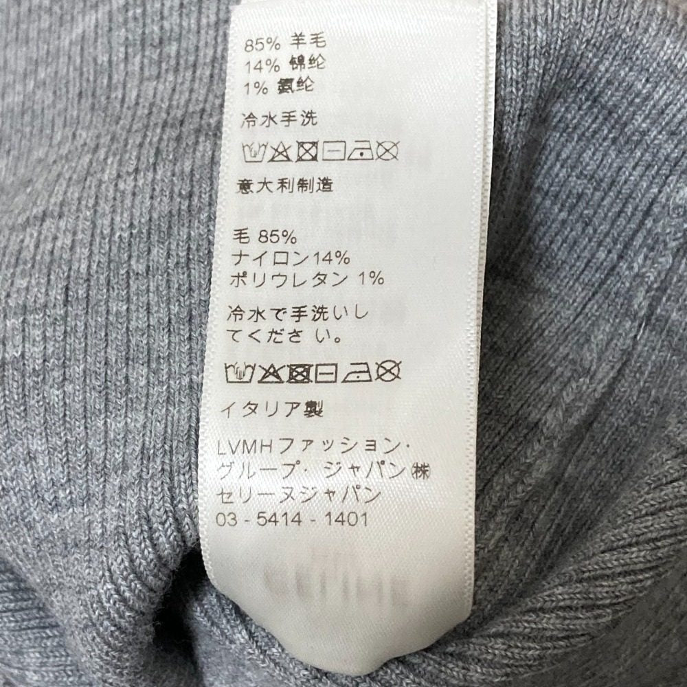 セリーヌ リブニット カーディガン