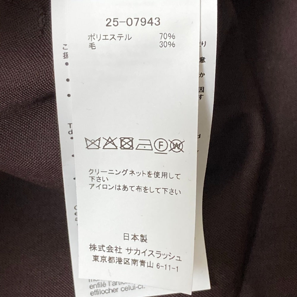 サカイ Suiting Shirtシャツ