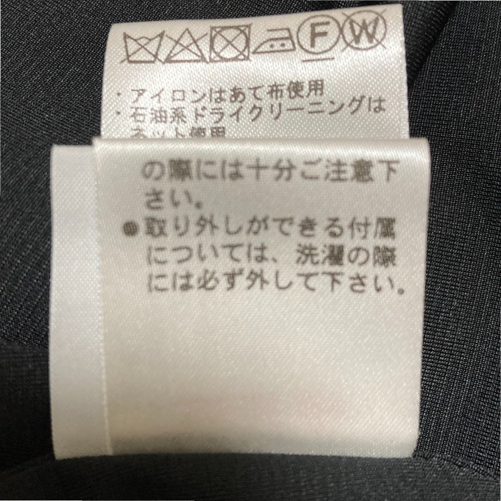 レオナール フラワープリント ウールワンピース