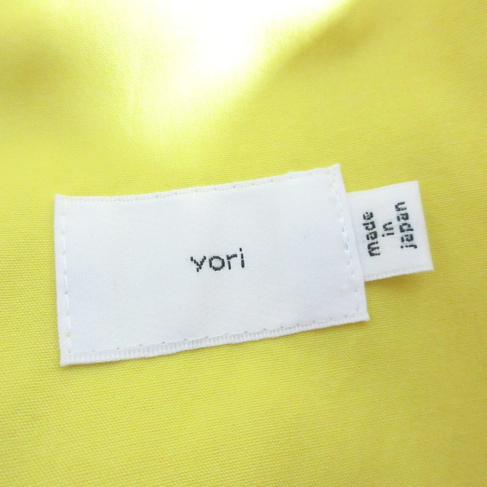 yori フロントボタンロングスカート