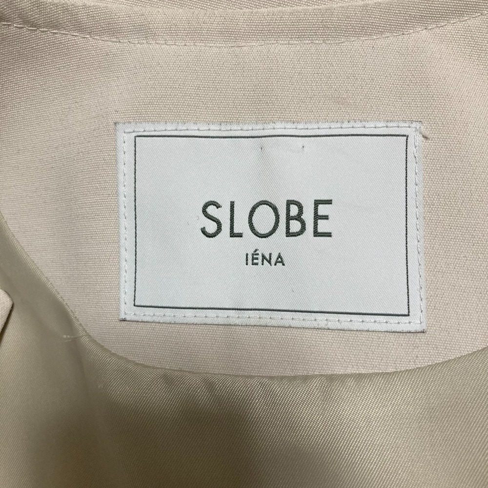SLOBE IENA 強撚OXノーカラーコート