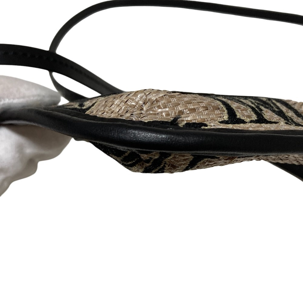 マックスマーラ フォニー ジャカード&レザー ショルダーバッグ