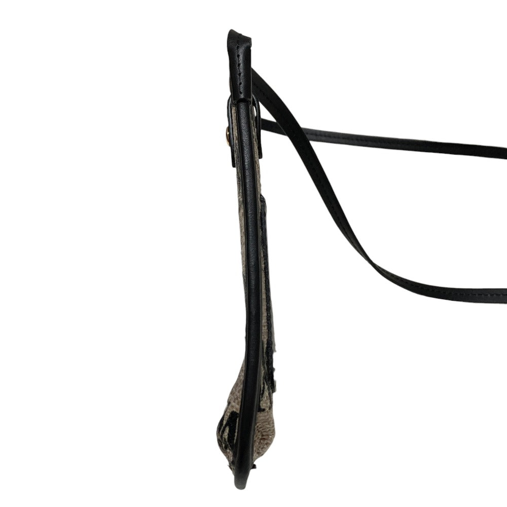 マックスマーラ フォニー ジャカード&レザー ショルダーバッグ