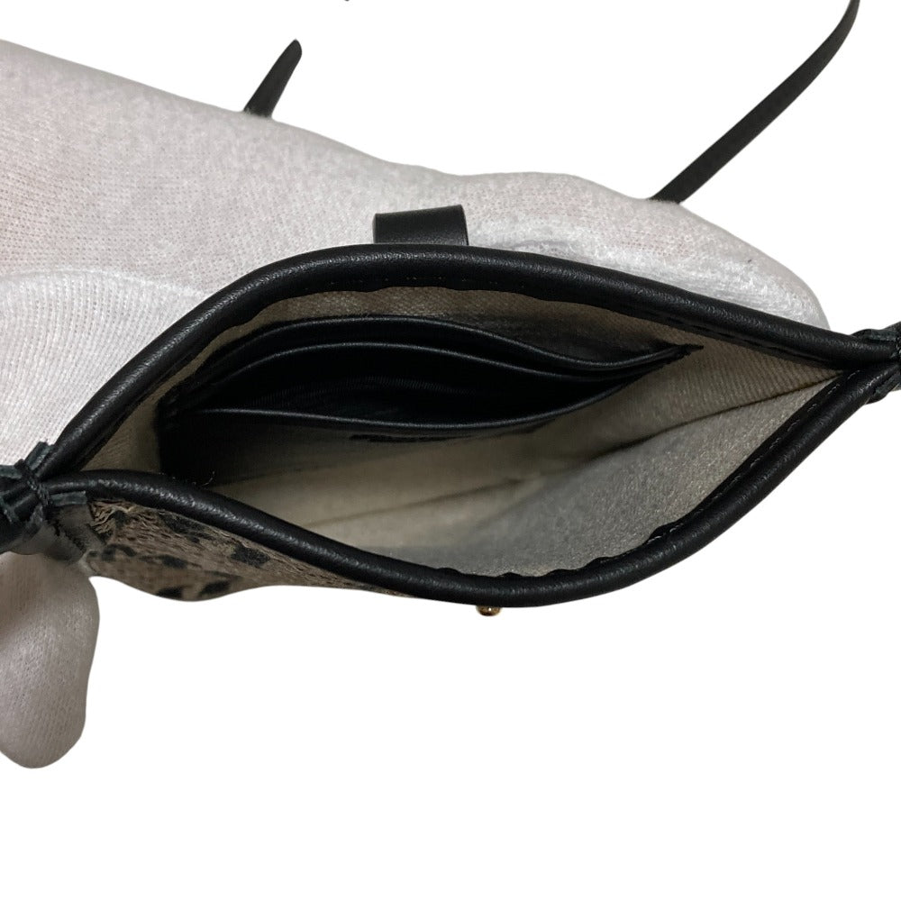 マックスマーラ フォニー ジャカード&レザー ショルダーバッグ