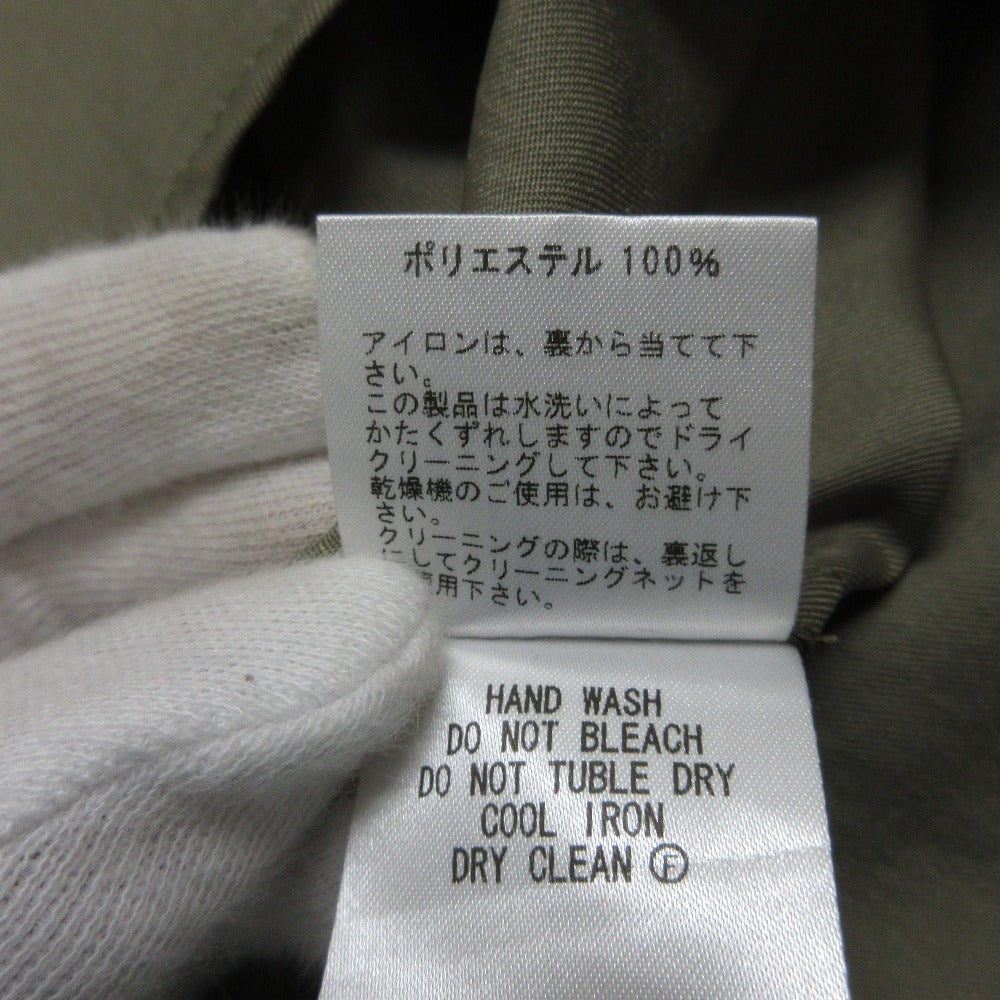 ラムシェ 長袖ロングシャツワンピース