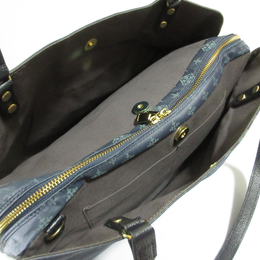 ラシット モノグラム ナイロンキャンバス トートバッグ