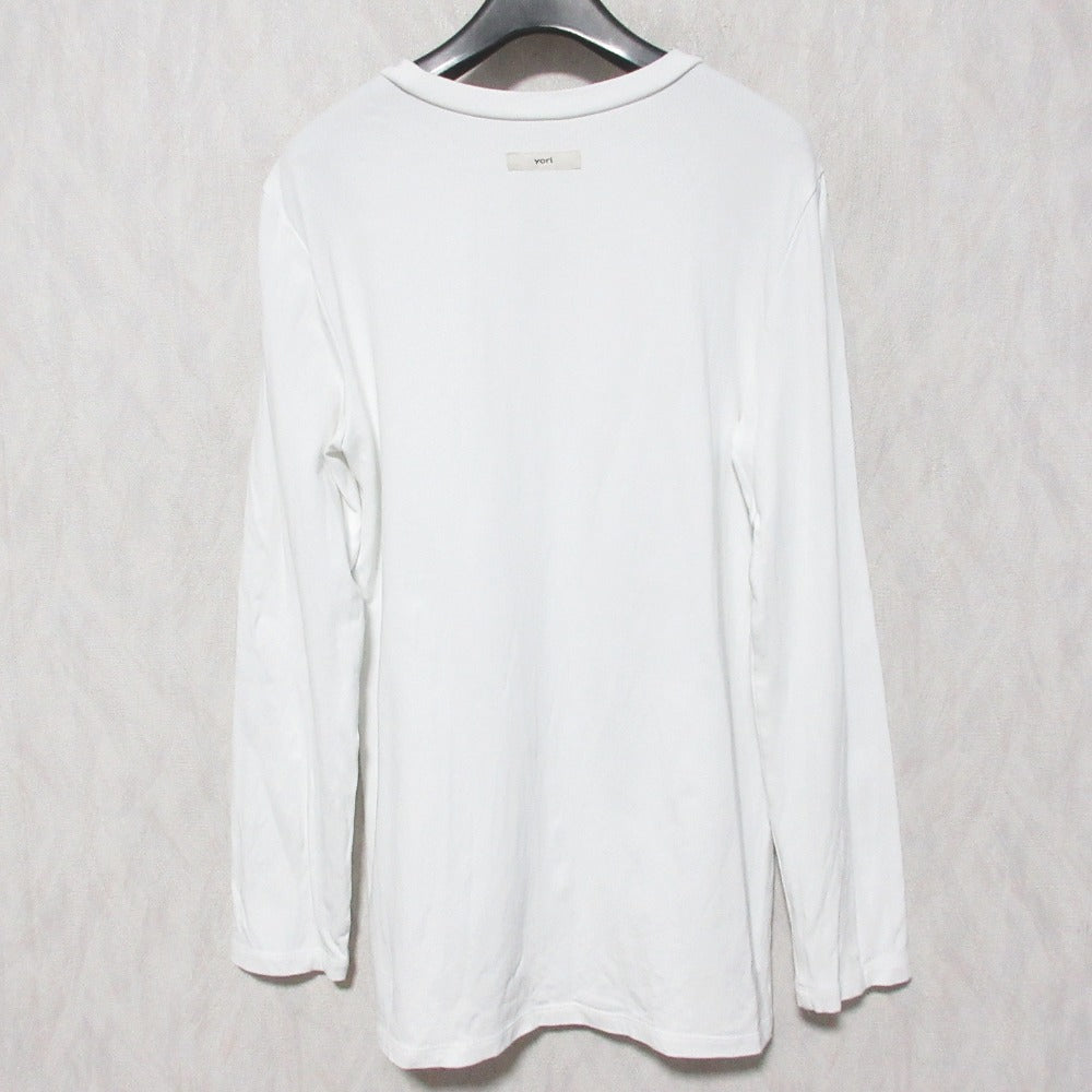 yori 裏起毛モチモチロンTee コットン カットソー