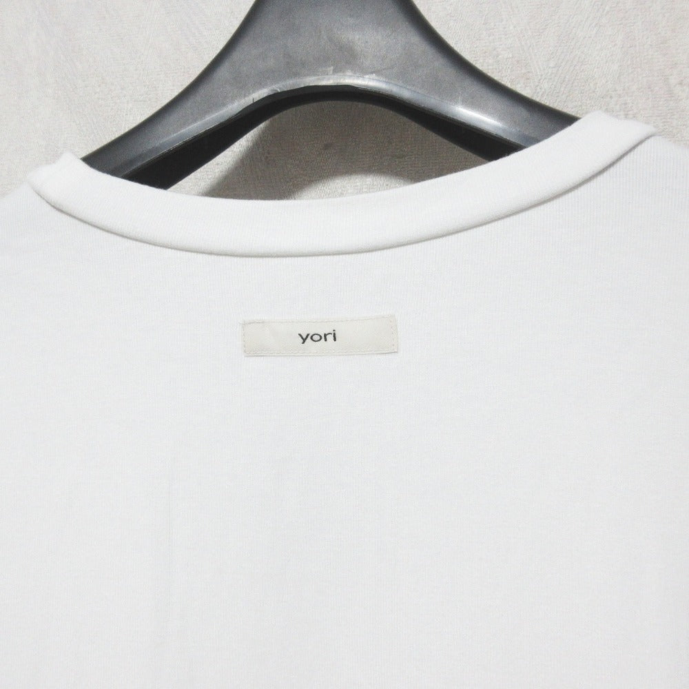 yori 裏起毛モチモチロンTee コットン カットソー
