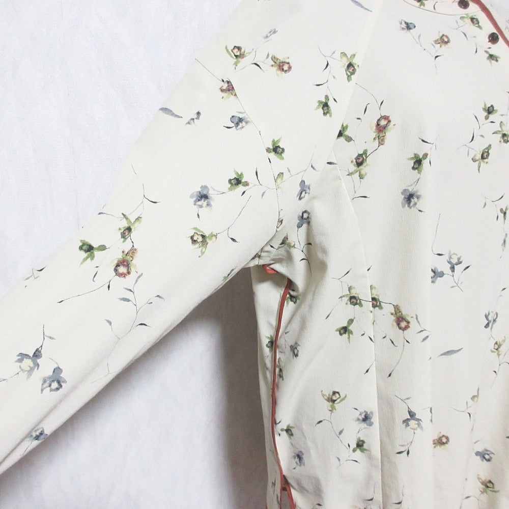 クラネ DRESS FLOWER TOPS フラワープリントブラウス