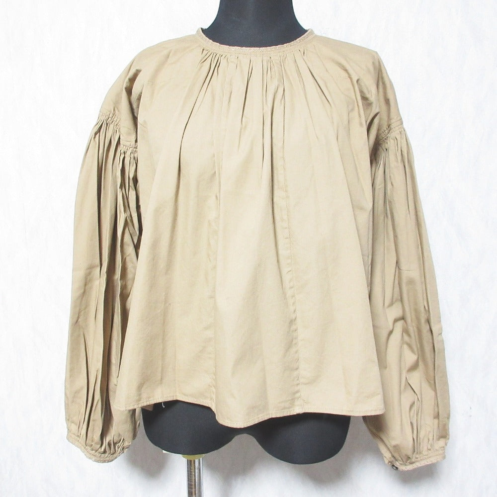 CLANE BALLOON PLEAT TOPS トップス