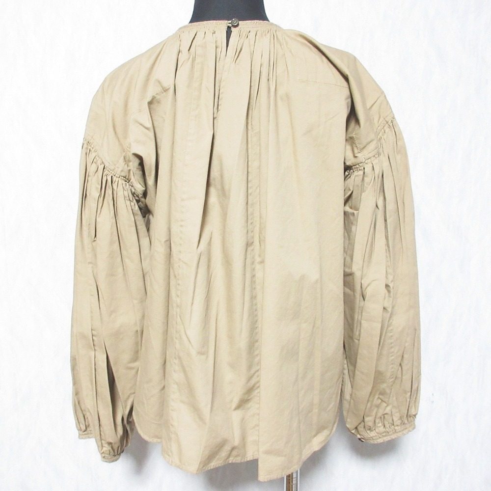 CLANE BALLOON PLEAT TOPS トップス