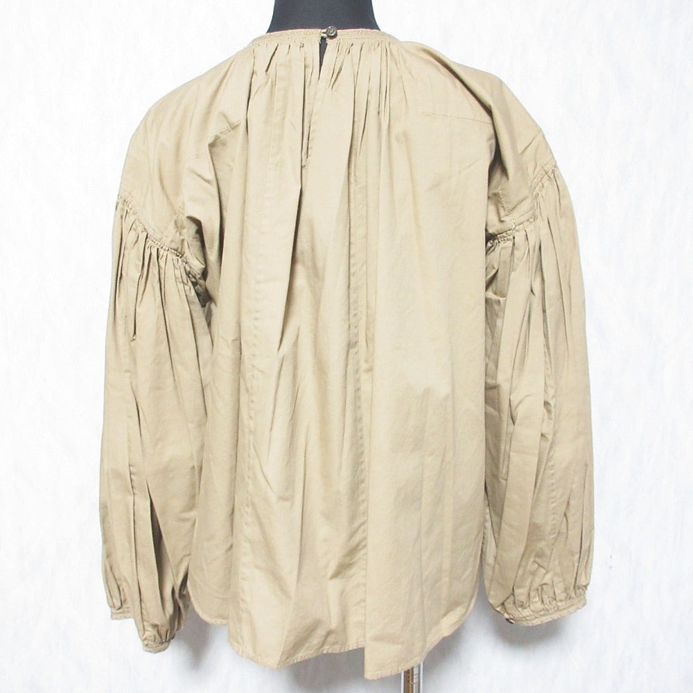 CLANE BALLOON PLEAT TOPS トップス