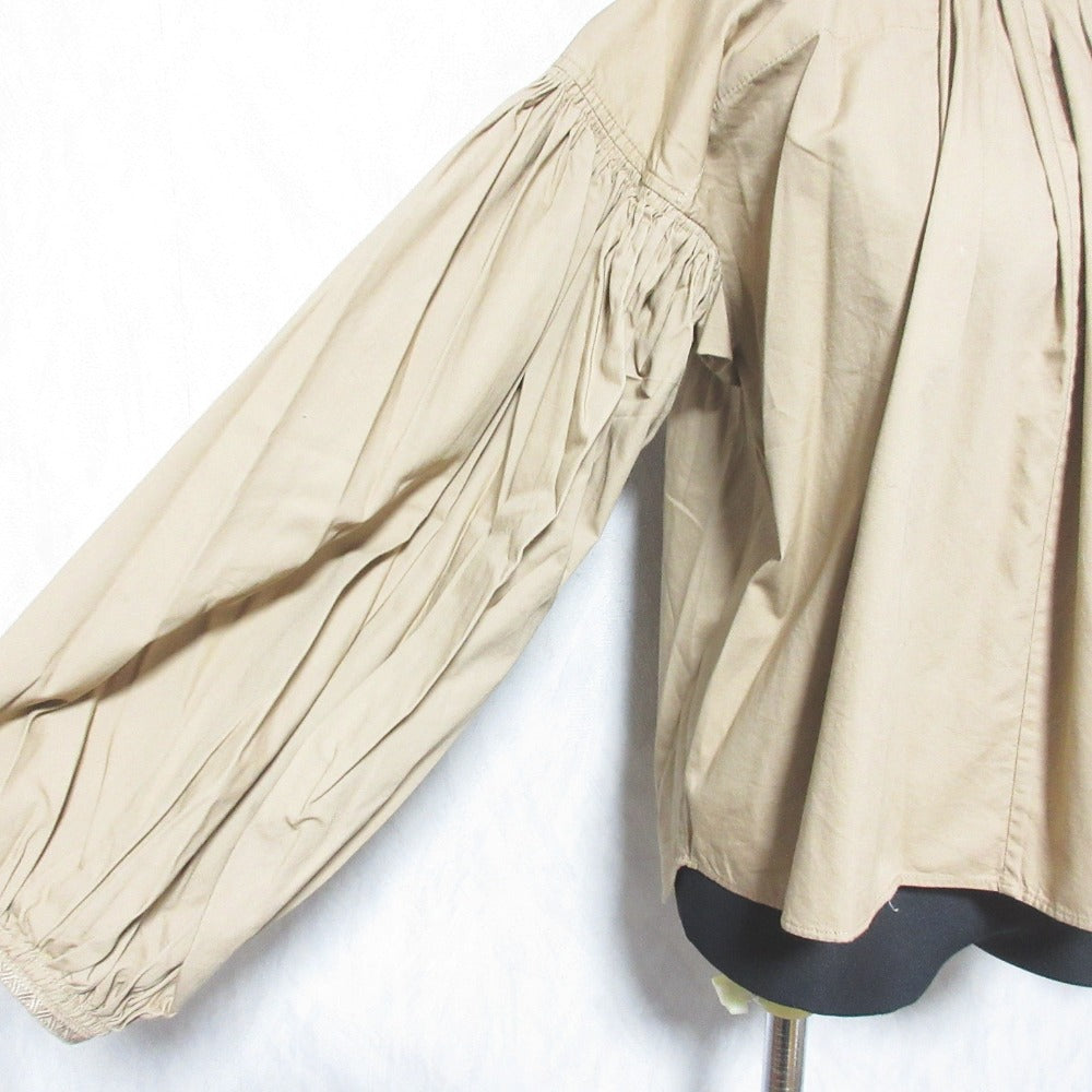 CLANE BALLOON PLEAT TOPS トップス