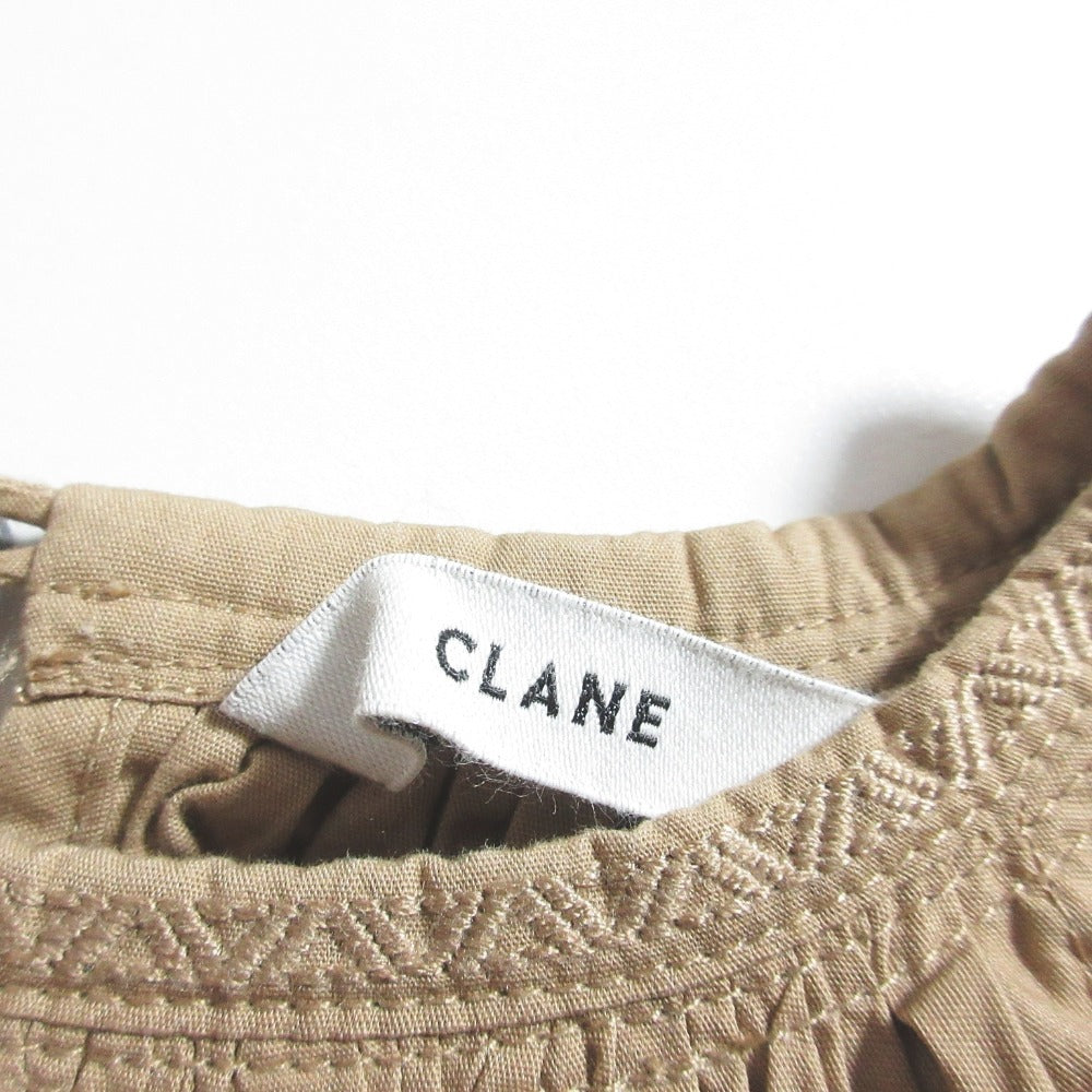 CLANE BALLOON PLEAT TOPS トップス