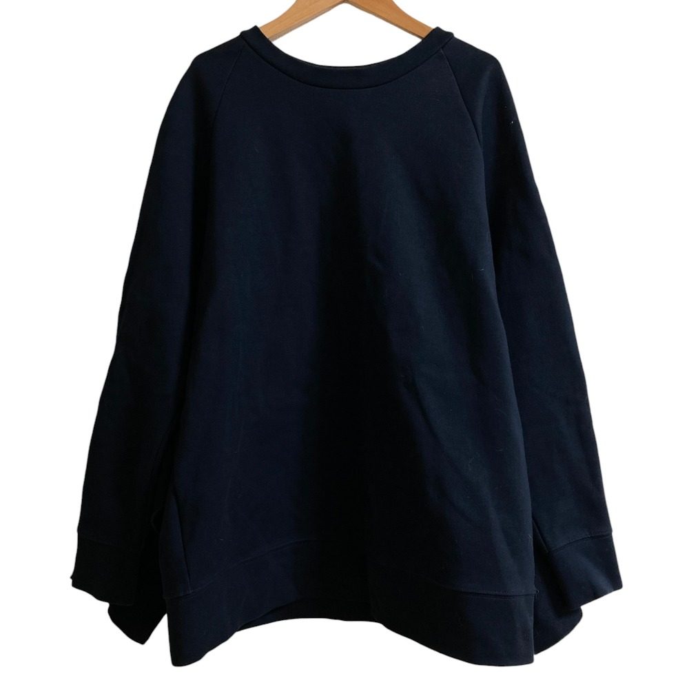 クラネ CARD BOARD BACK FRILL スウェット