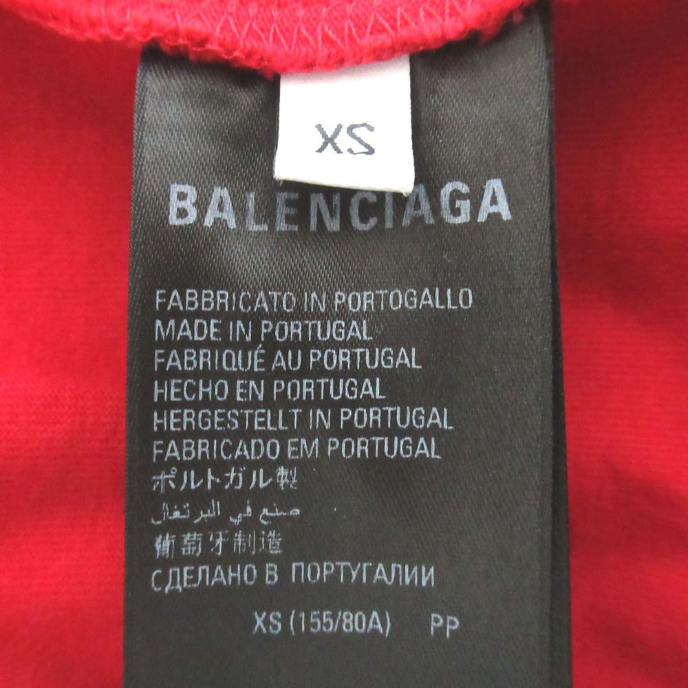 バレンシアガ コットン 半袖Tシャツ