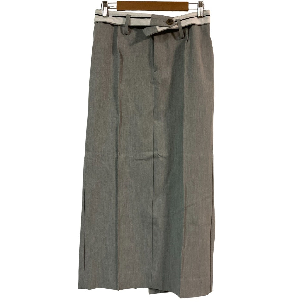 LE CIEL BLEU Folded Belt Skirt ロングスカート
