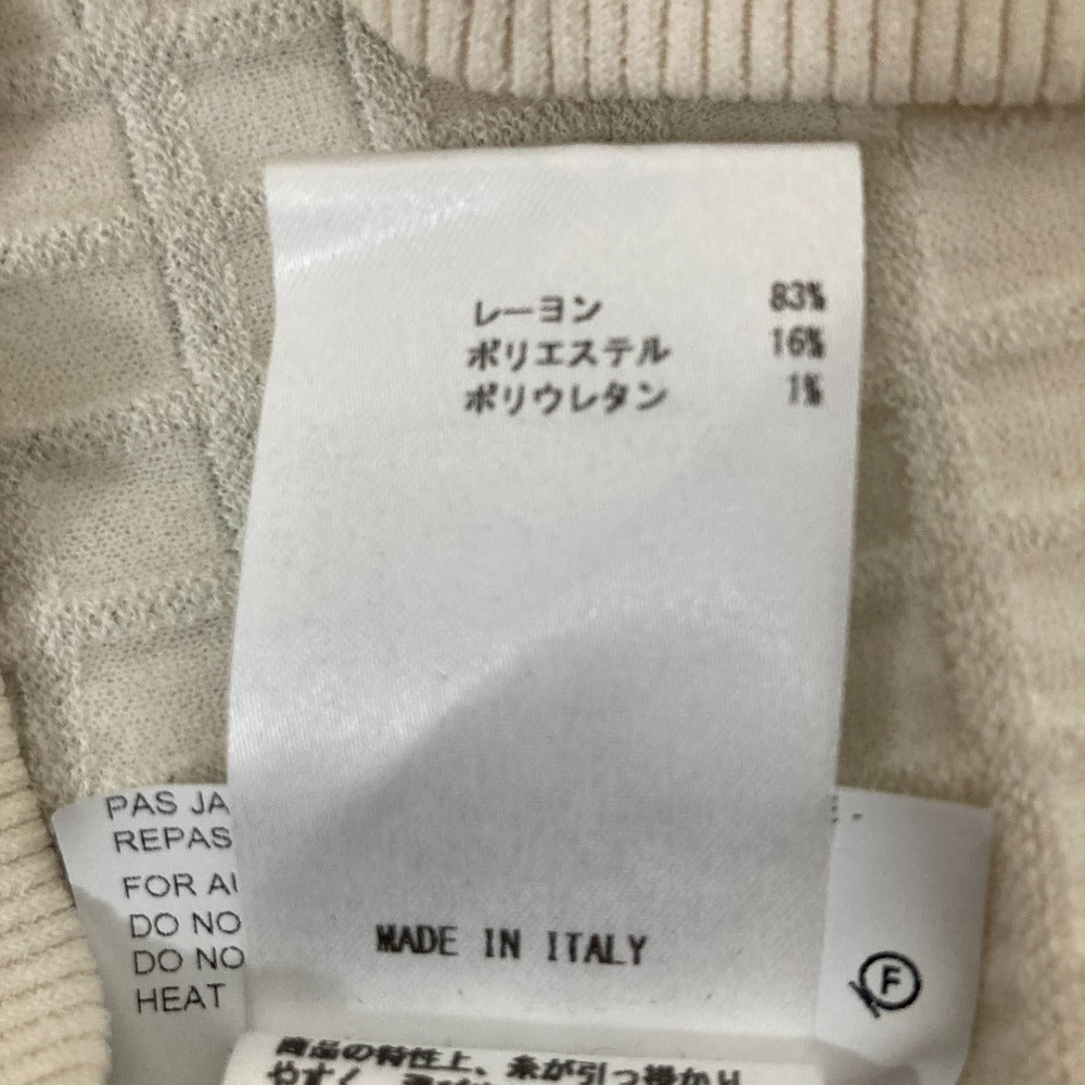 ジルサンダー ワッフル柄ニットカットソー