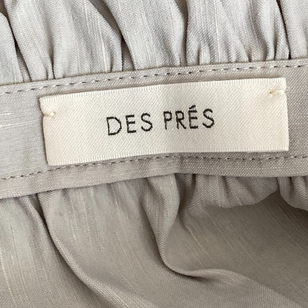 DES PRES リネンナイロンストレッチスカート