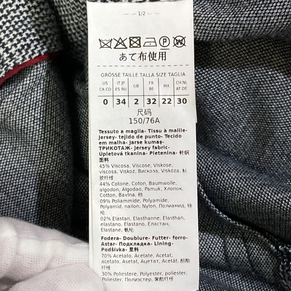 マックスマーラ ステュディオ チェックウールスーツセット