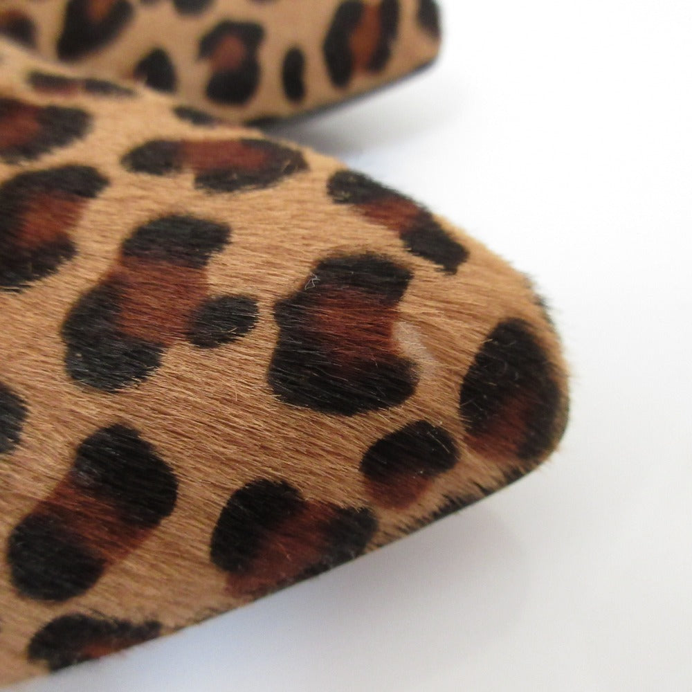 ドルチェ&ガッバーナ レオパード ハラコレザー パンプス