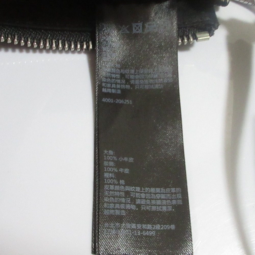 オールセインツ SLIVER MINI RND XBODY パイソン型押しショルダーバッグ
