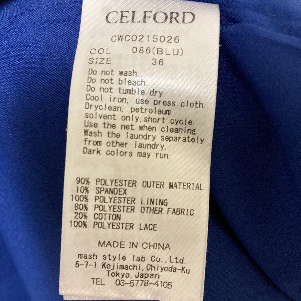 CELFORD レース切替ワンピース
